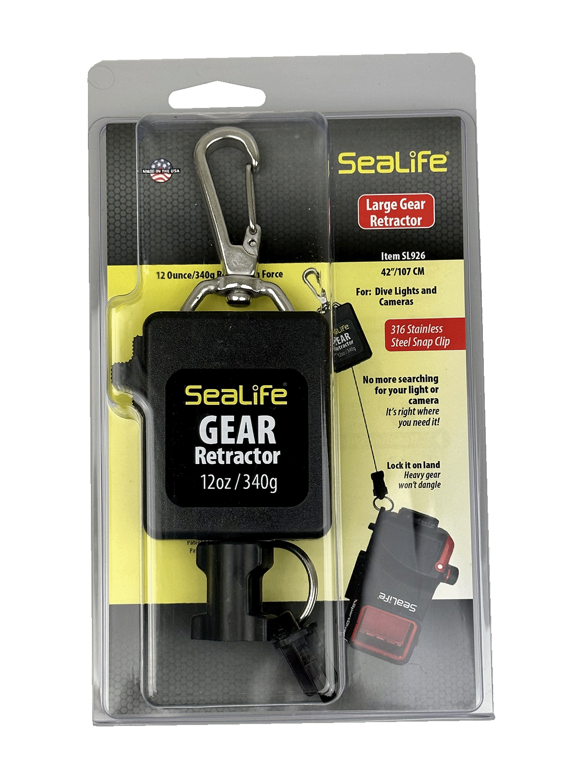 SeaLife Heavy-Duty Gear Retractor