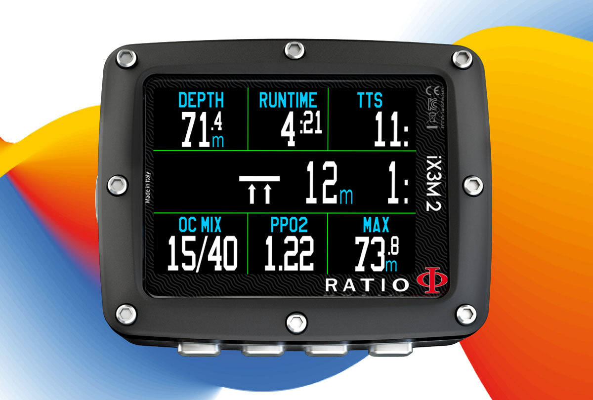 NEW iX3M-2 GPS Dive Computer