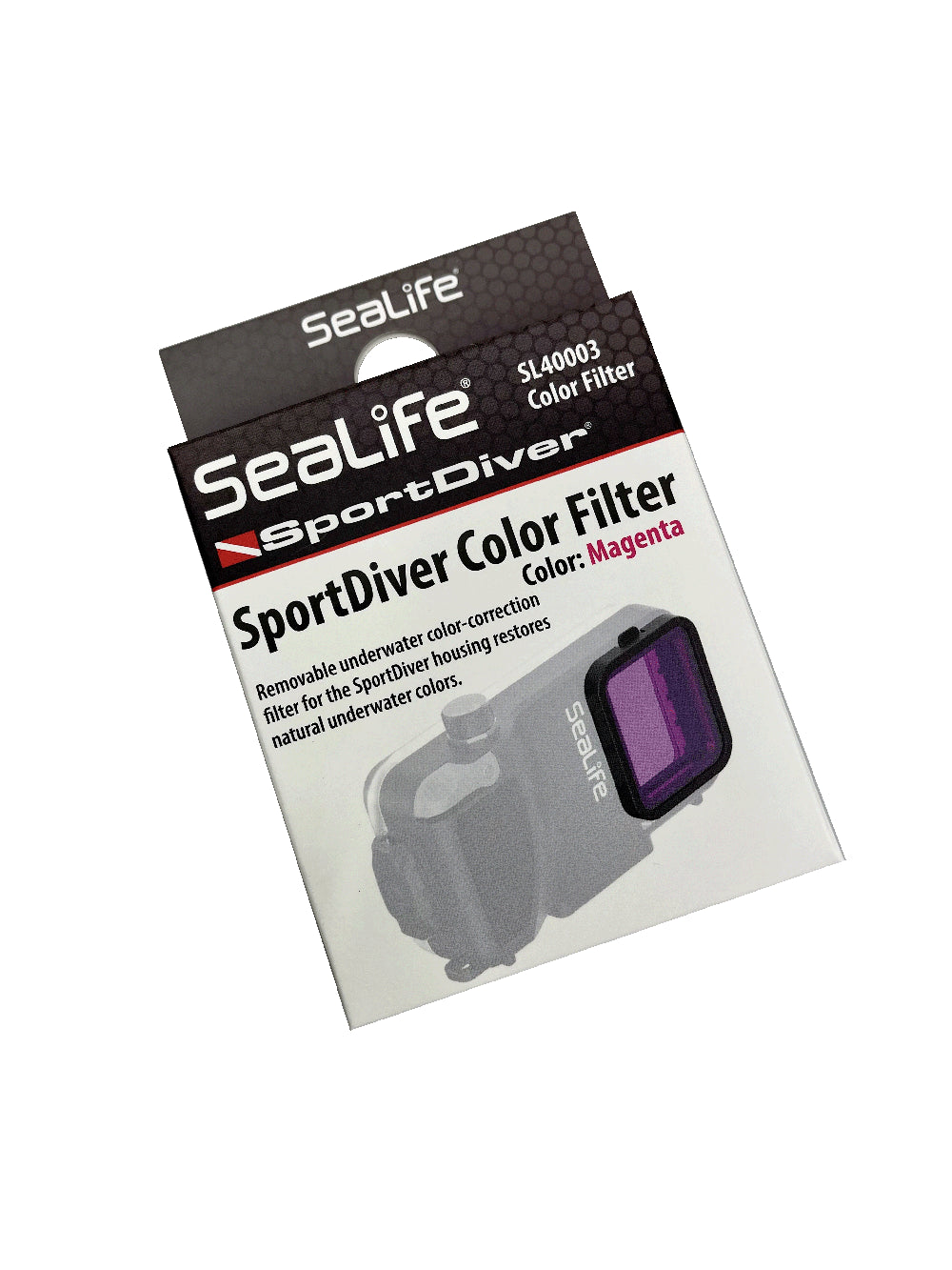 SportDiver Color Filter: Magenta (PNW - Fresh water)