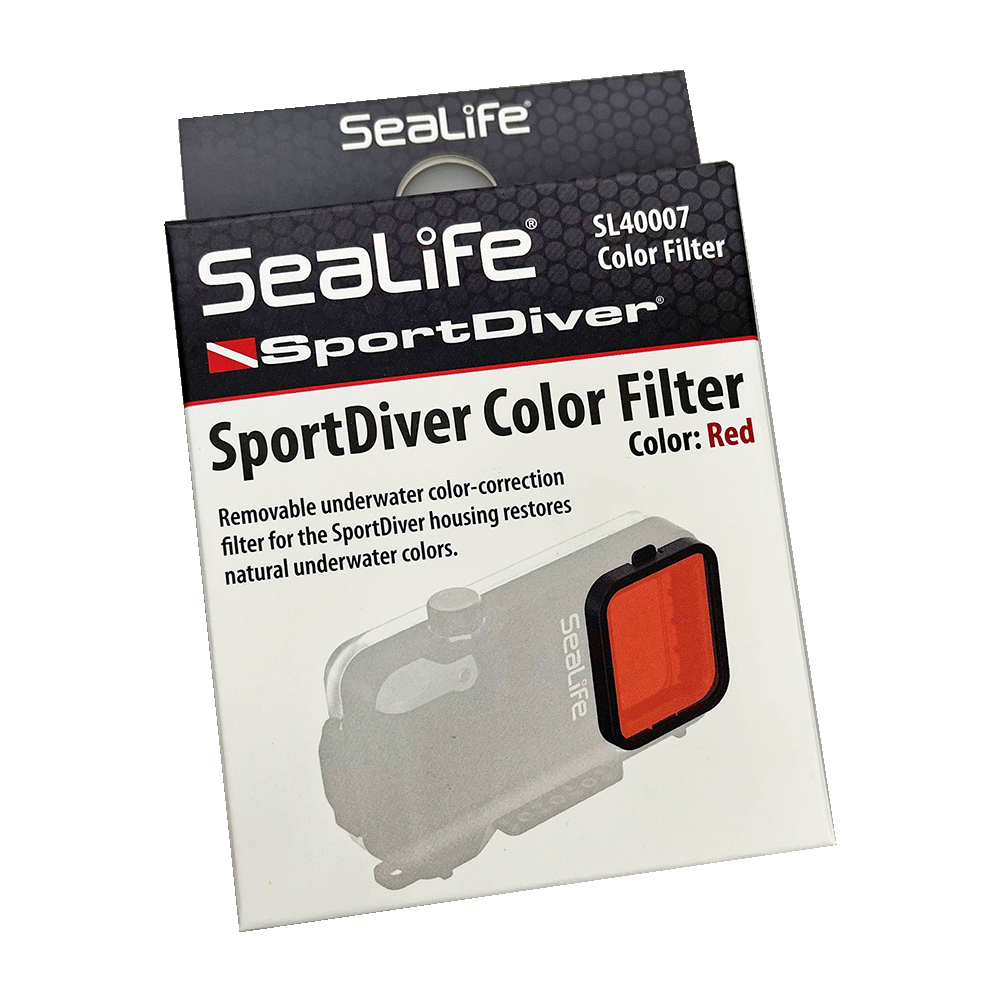 SportDiver Color Filter: Red