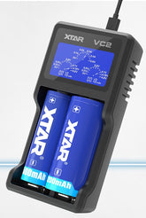 XTAR VC2 USB-Charger for 18650 Batteries