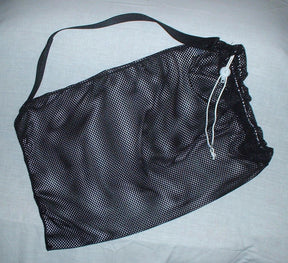 Mesh Drawstring bag 16"x30" with Shoulder Strap