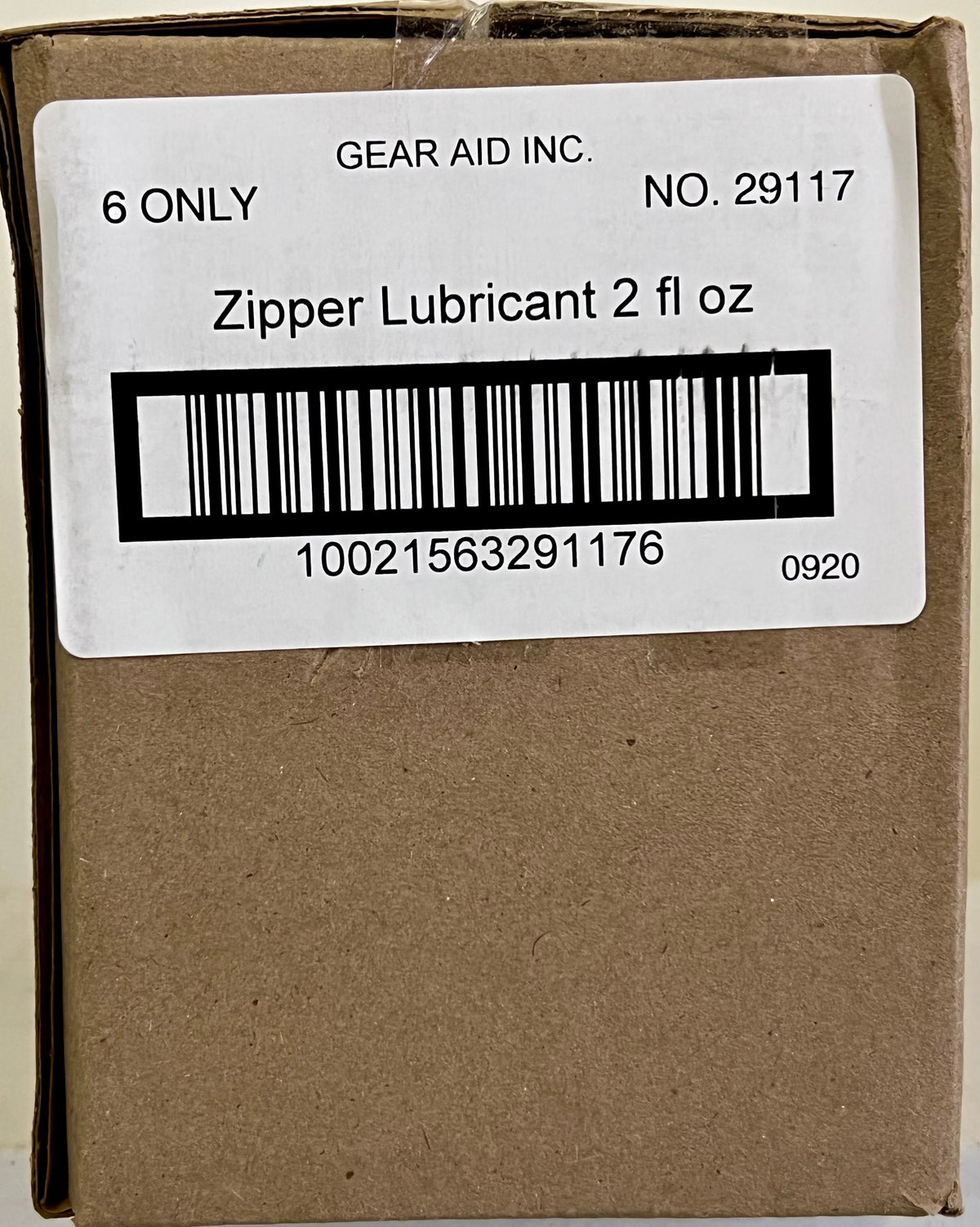 Zipper Cleaner and Lubricant - Brush Top Applicator