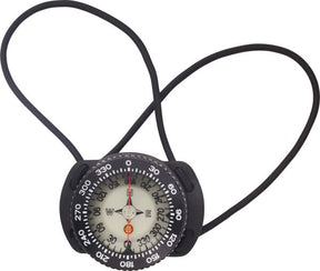 OMS Compass with Gauge mount for wrist (ready with bungees)