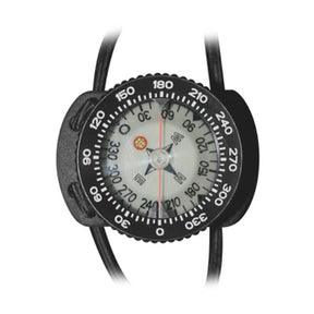 OMS Compass with Gauge mount for wrist (ready with bungees)